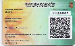 Certificado de Immunidad